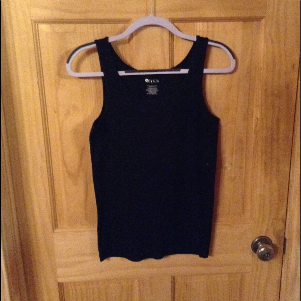 All Black Tank Top